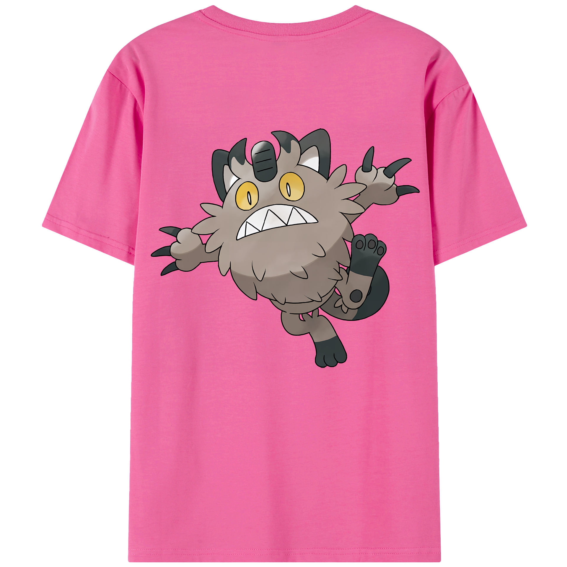 （画像用） ポケットモンスター Pokémon レディース半袖Tシャツ(バックプリント)